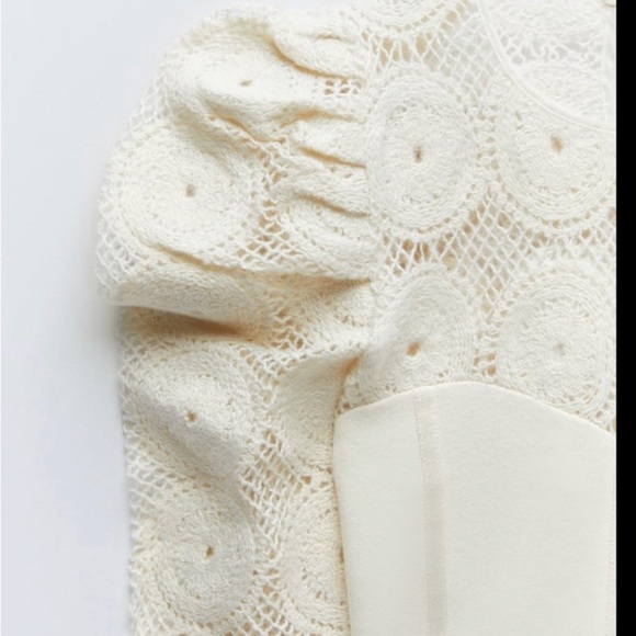 Zara Tops Zara Nwt Combination Knit Top Poshmark